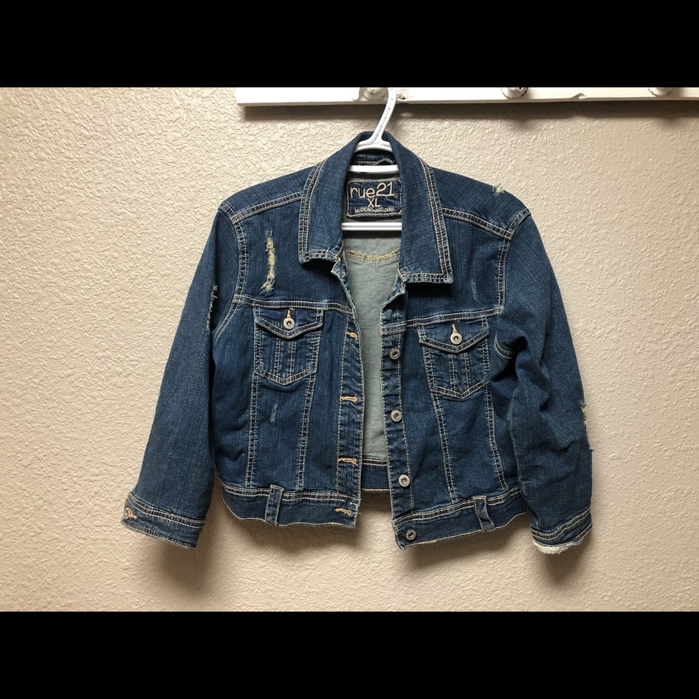 Rue 21 Denim Jacket, XL